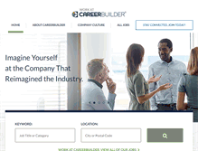 Tablet Screenshot of careerbuildercareers.com